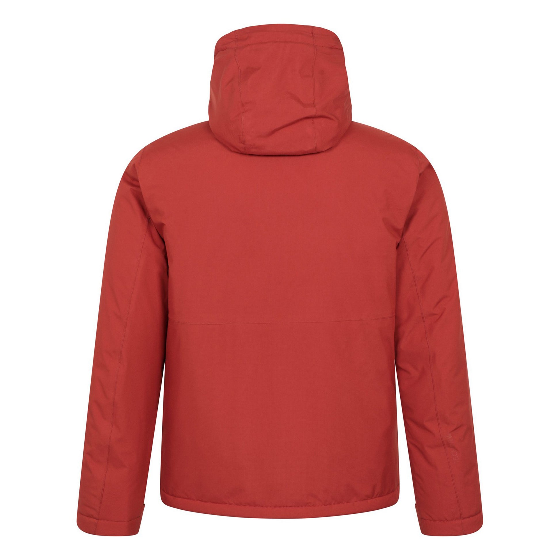 Rust - Back - Mountain Warehouse Mens Heard Padded Waterproof Jacket