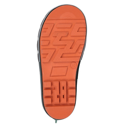 Green - Pack Shot - Mountain Warehouse Childrens-Kids Crocodile Wellington Boots