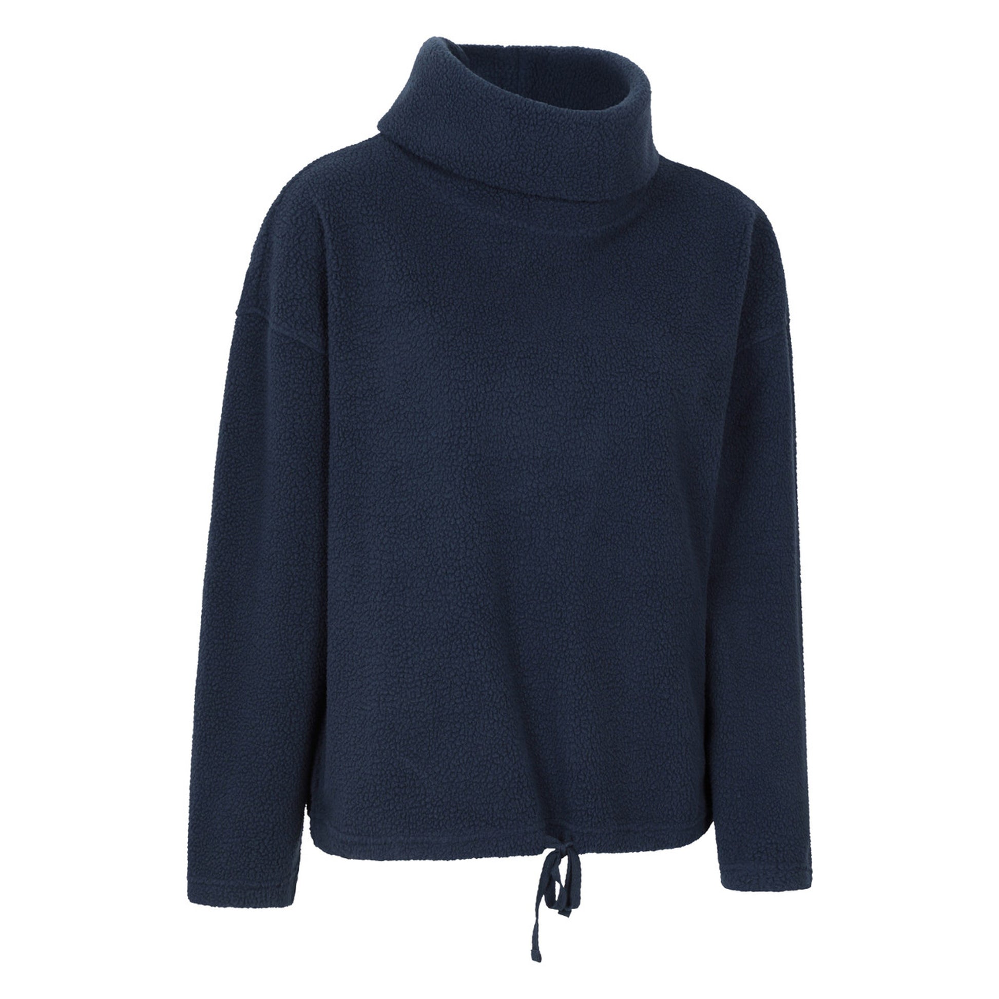 Navy - Side - Mountain Warehouse Womens-Ladies Rydal Fleece Top