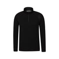 Black - Lifestyle - Mountain Warehouse Mens Merino Wool Base Layer Top (Pack of 2)