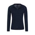 Navy - Pack Shot - Mountain Warehouse Mens Merino Wool Base Layer Top (Pack of 2)