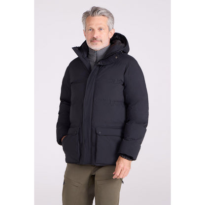 Black - Front - Mountain Warehouse Mens Heatseal  Sage Parka