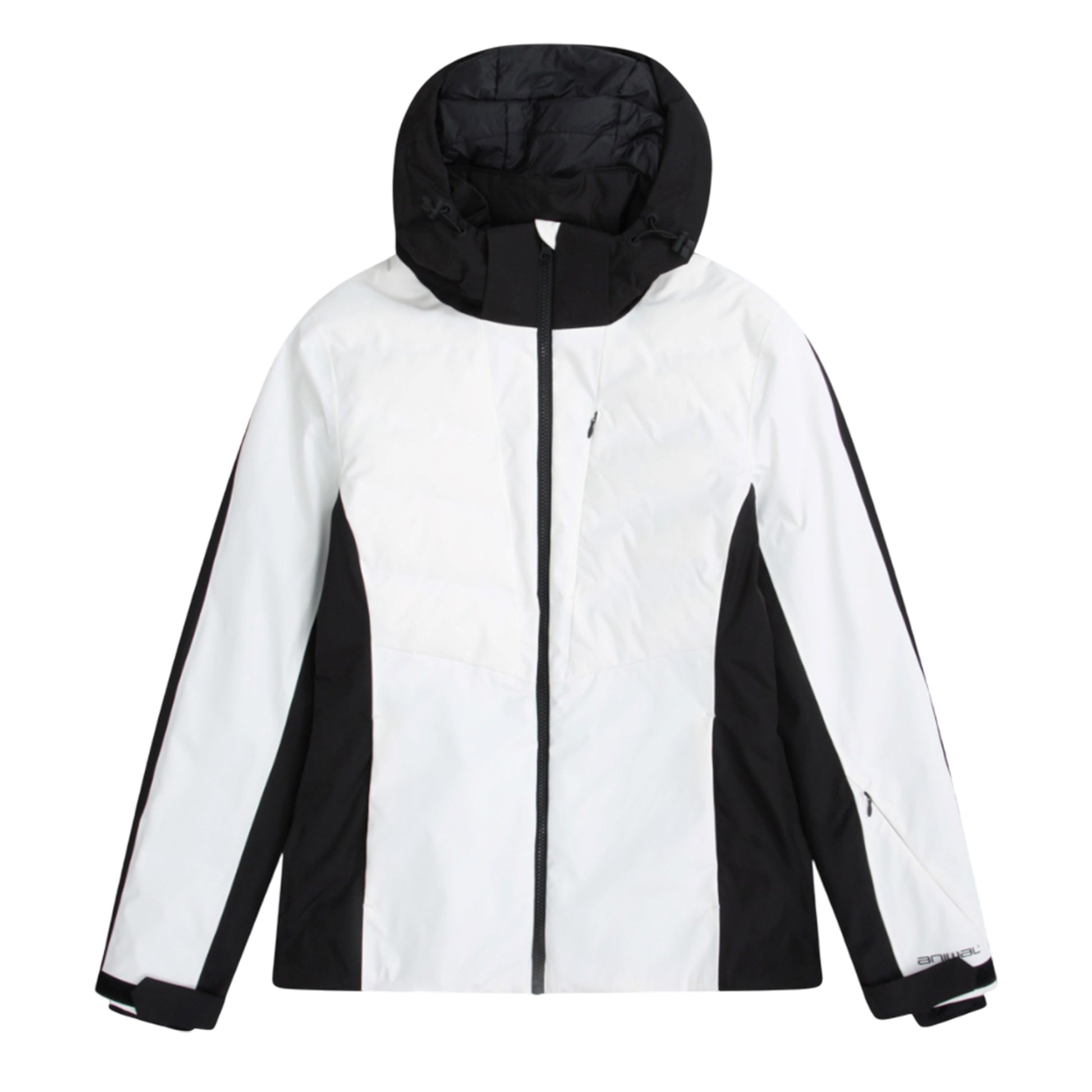 Black - Front - Animal Womens-Ladies Energy Baffled Stitching Ski Jacket