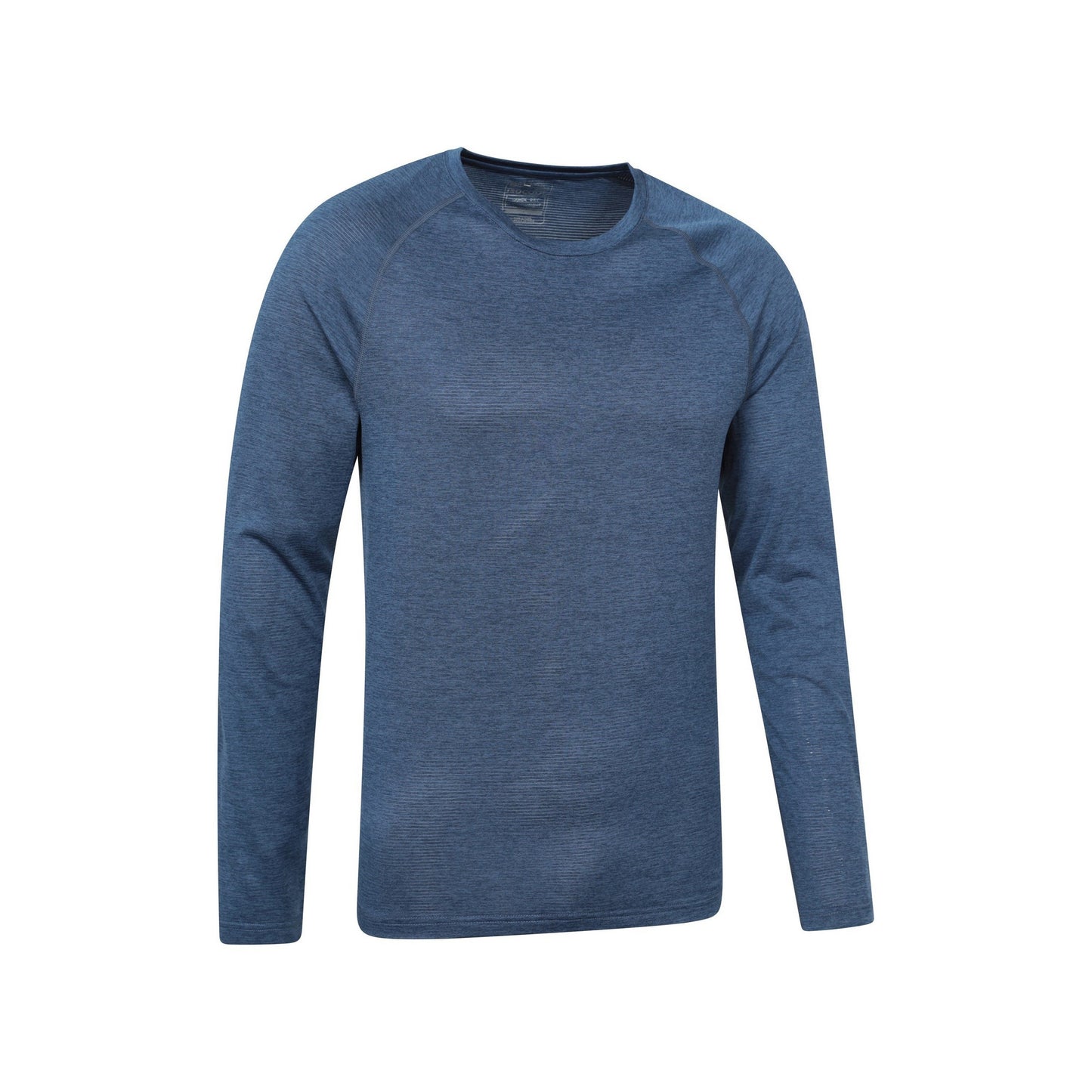 Dark Blue - Side - Mountain Warehouse Mens Pulse IsoCool Long-Sleeved T-Shirt