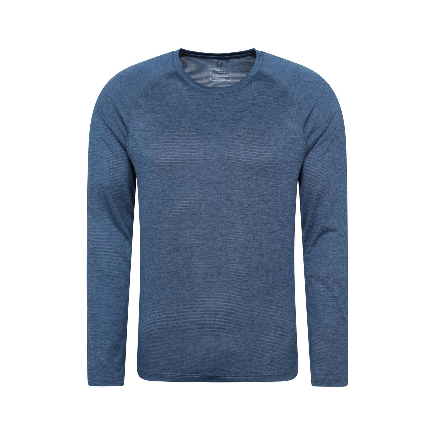 Dark Blue - Front - Mountain Warehouse Mens Pulse IsoCool Long-Sleeved T-Shirt