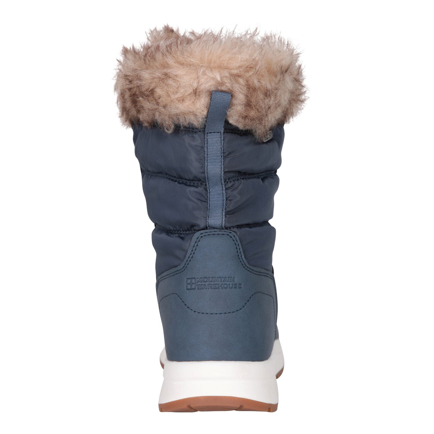 Navy - Back - Mountain Warehouse Womens-Ladies Canmore Waterproof Snow Boots