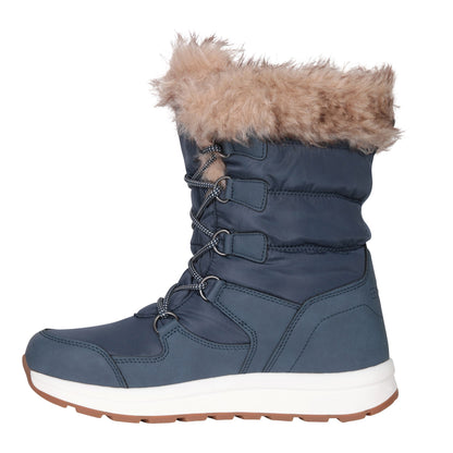 Navy - Lifestyle - Mountain Warehouse Womens-Ladies Canmore Waterproof Snow Boots