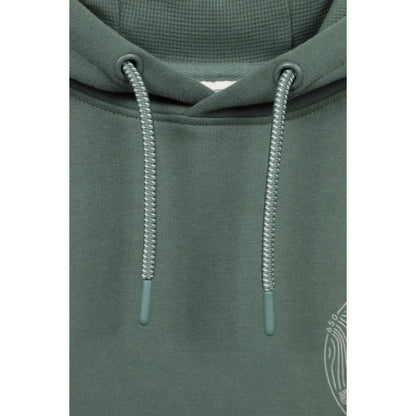 Khaki Green - Side - Mountain Warehouse Mens Graphic Overhead Hoodie