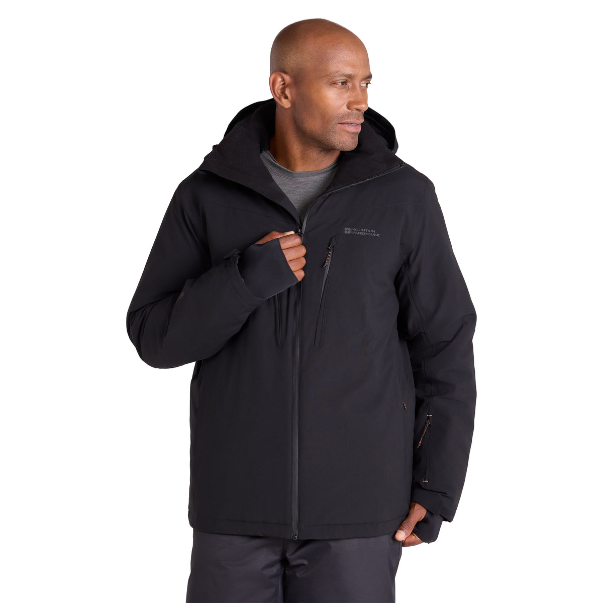 Black - Lifestyle - Mountain Warehouse Mens Astro Ski Jacket