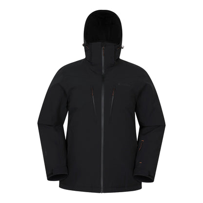 Black - Front - Mountain Warehouse Mens Astro Ski Jacket
