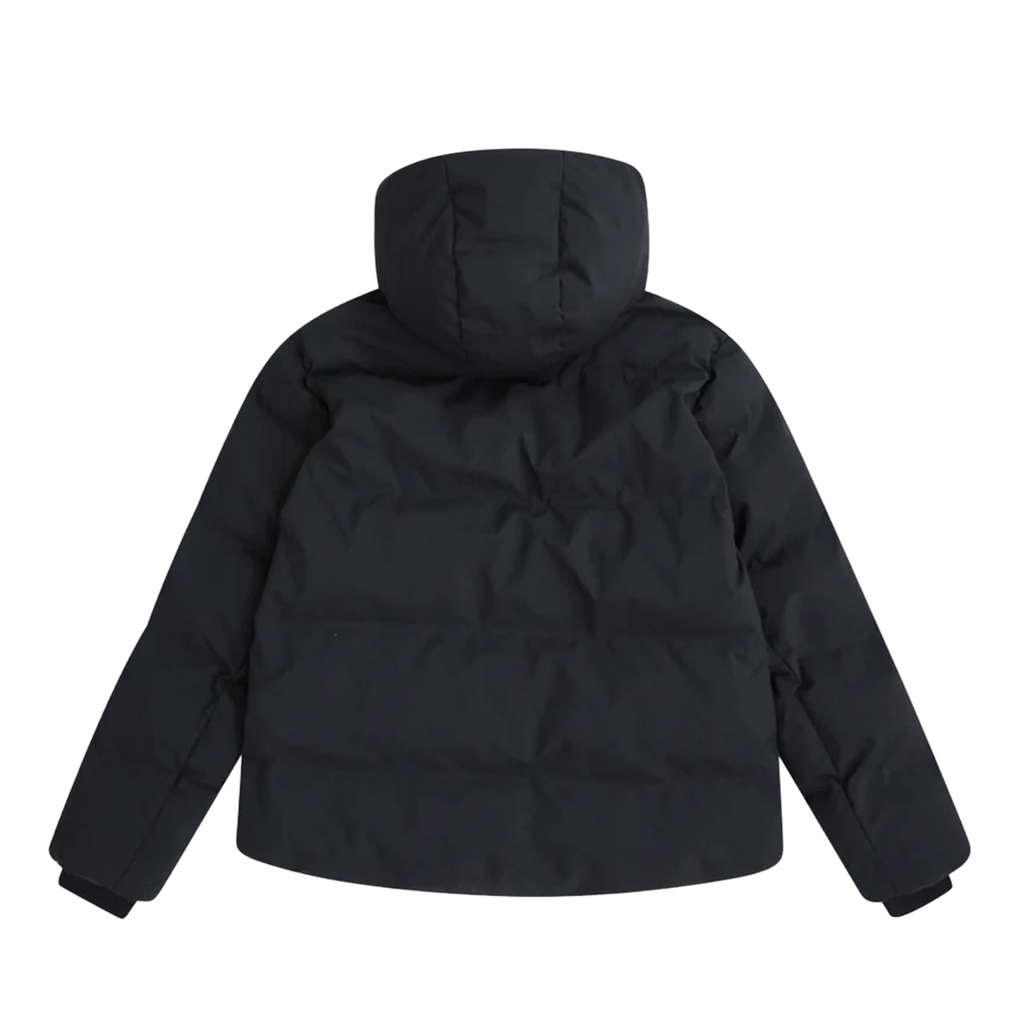 Black - Back - Animal Womens-Ladies Glacier Waterproof Heat Sealed Baffles Ski Jacket