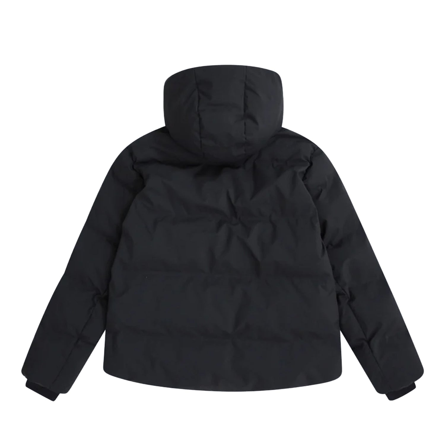 Black - Back - Animal Womens-Ladies Glacier Waterproof Heat Sealed Baffles Ski Jacket