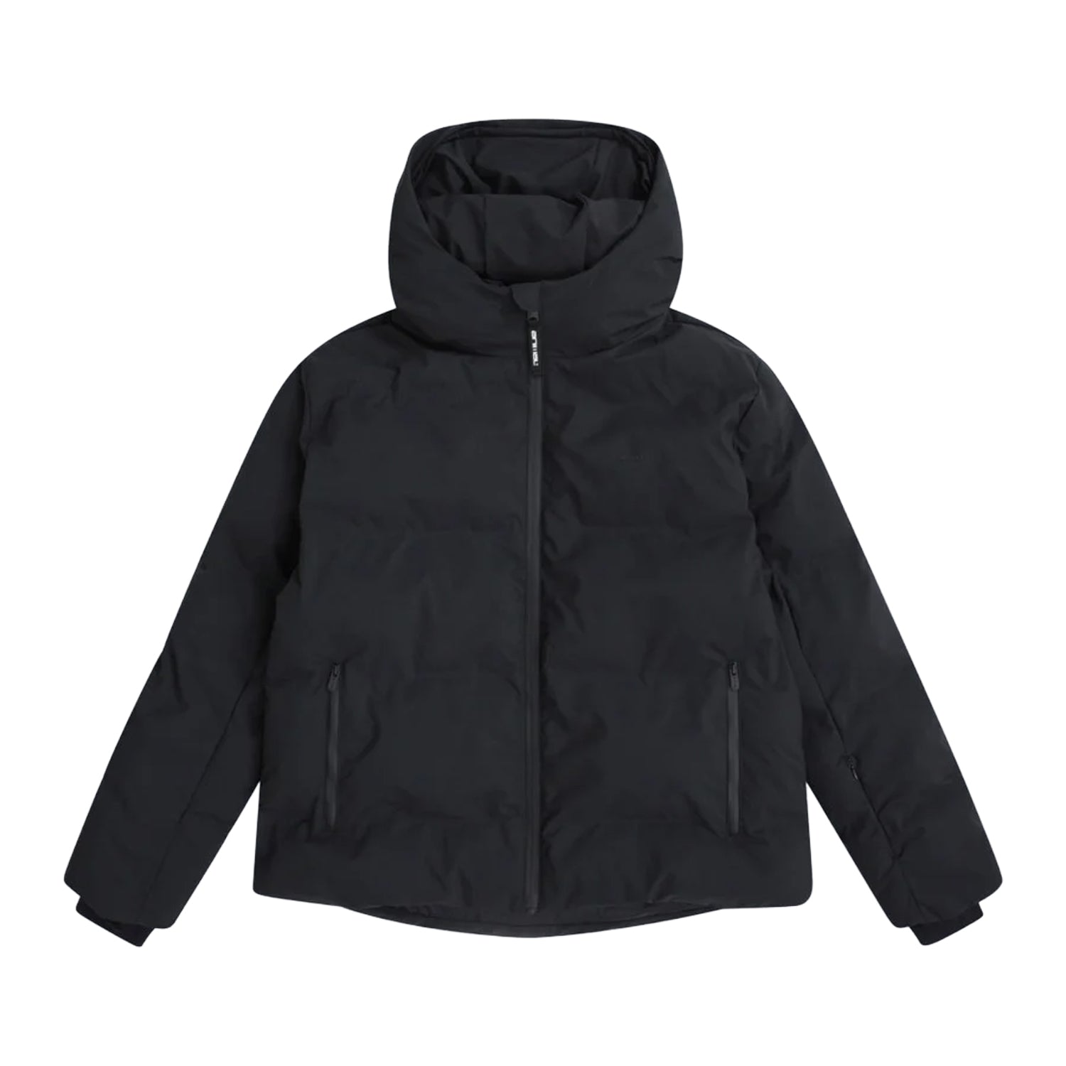 Black - Front - Animal Womens-Ladies Glacier Waterproof Heat Sealed Baffles Ski Jacket