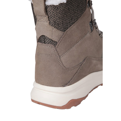 Taupe - Back - Animal Womens-Ladies Cameron Suede Waterproof Boots