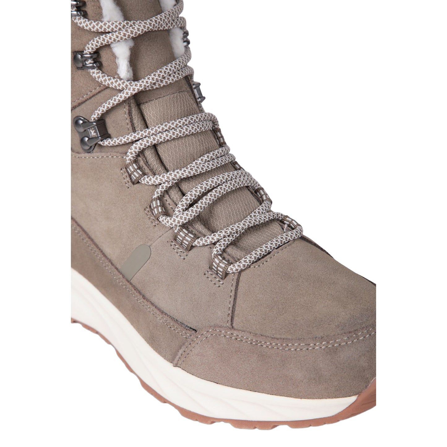 Taupe - Lifestyle - Animal Womens-Ladies Cameron Suede Waterproof Boots