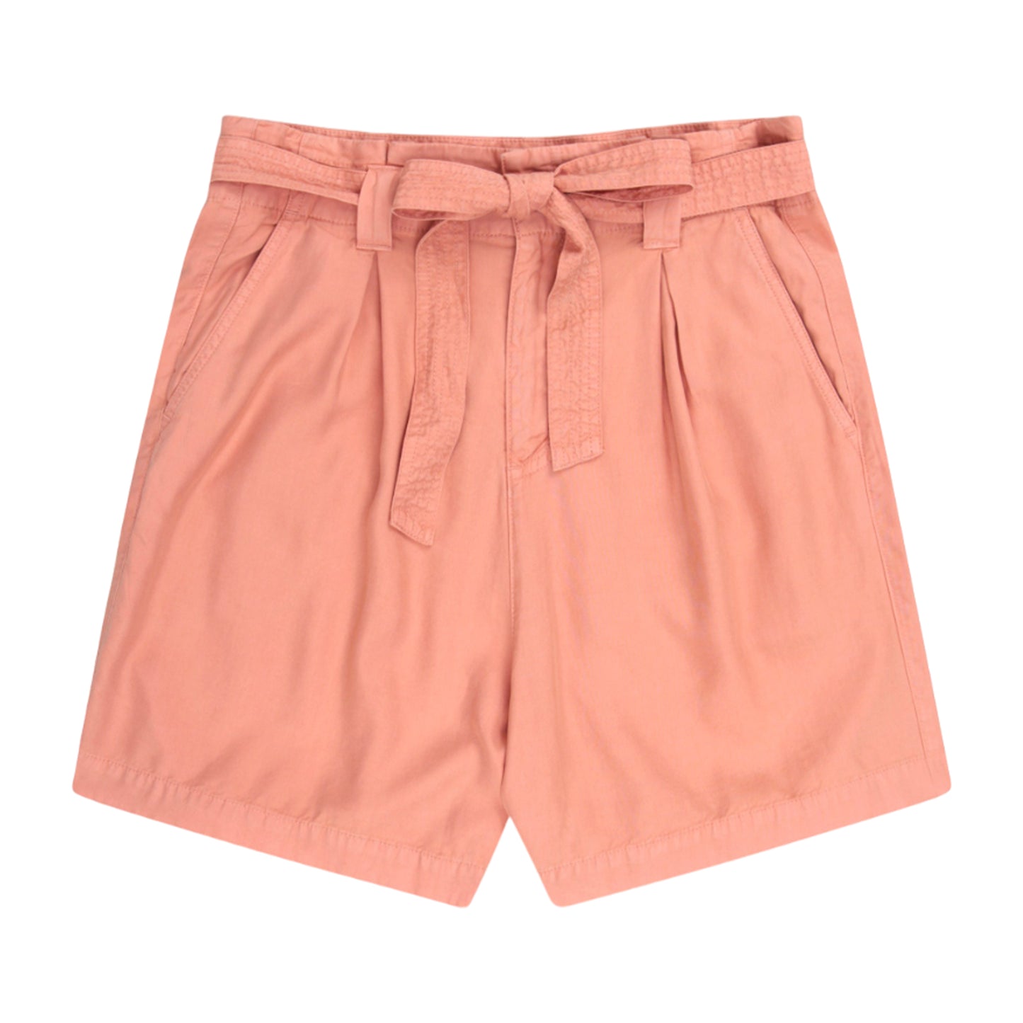 Pink - Front - Animal Womens-Ladies Loren Paperbag Shorts