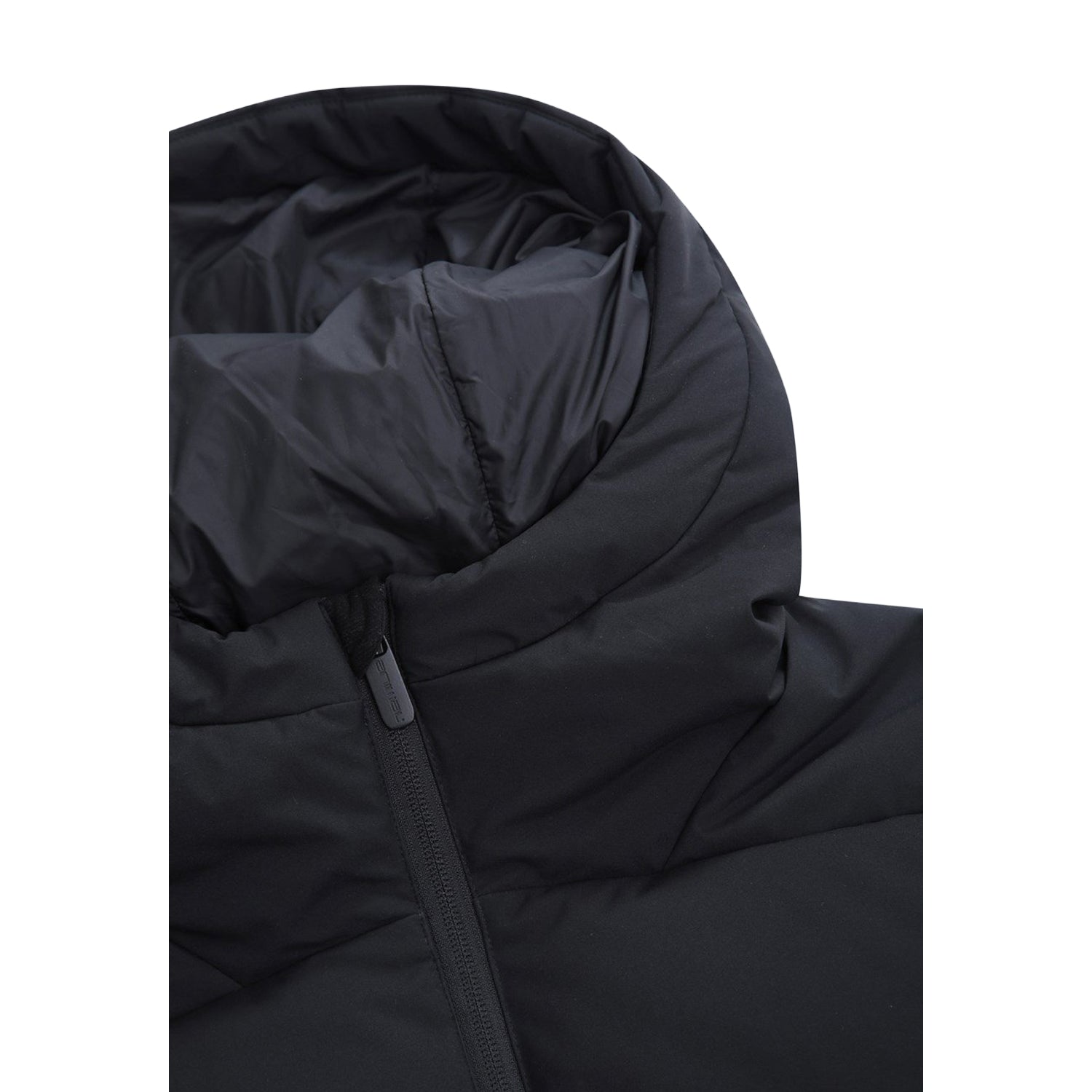 Black - Side - Animal Mens Tech Down Heat Sealed Baffles Padded Jacket