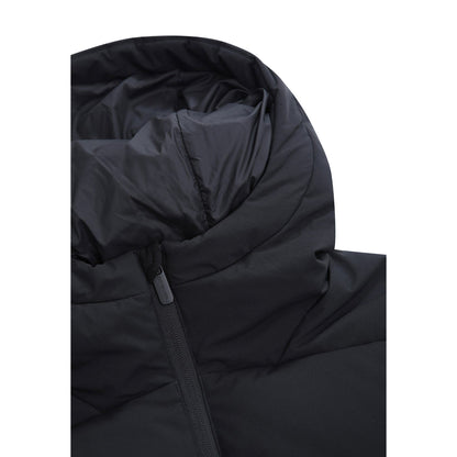 Black - Side - Animal Mens Tech Down Heat Sealed Baffles Padded Jacket