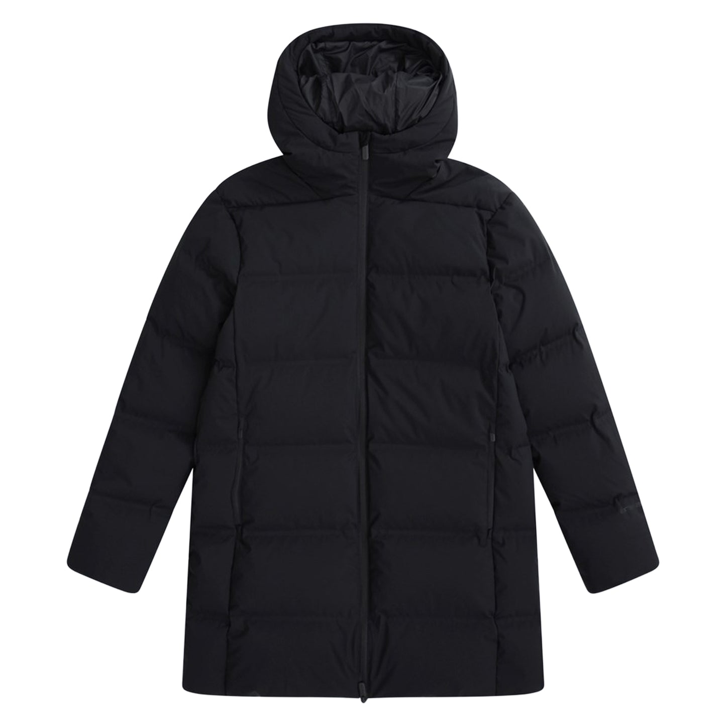 Black - Front - Animal Mens Tech Down Heat Sealed Baffles Padded Jacket