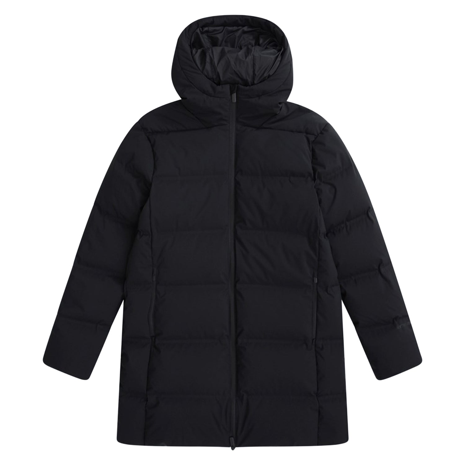 Black - Front - Animal Mens Tech Down Heat Sealed Baffles Padded Jacket