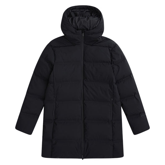 Black - Front - Animal Mens Tech Down Heat Sealed Baffles Padded Jacket