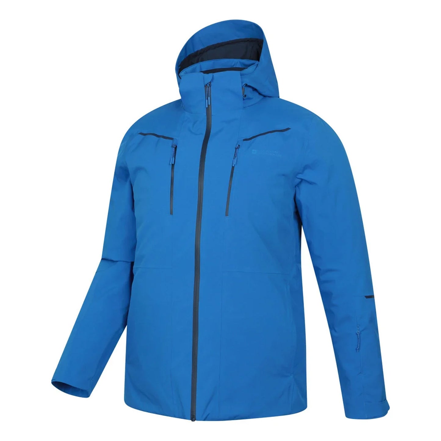 Blue - Lifestyle - Mountain Warehouse Mens Neptune Padded Waterproof Ski Jacket