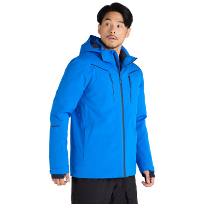 Blue - Pack Shot - Mountain Warehouse Mens Neptune Padded Waterproof Ski Jacket
