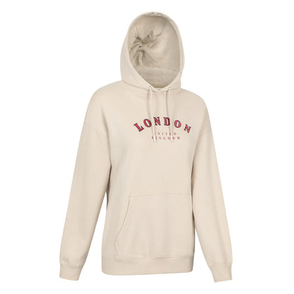 Beige - Side - Mountain Warehouse Womens-Ladies London Graphic Hoodie