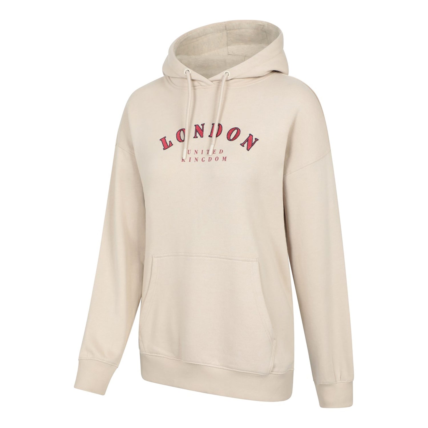 Beige - Lifestyle - Mountain Warehouse Womens-Ladies London Graphic Hoodie