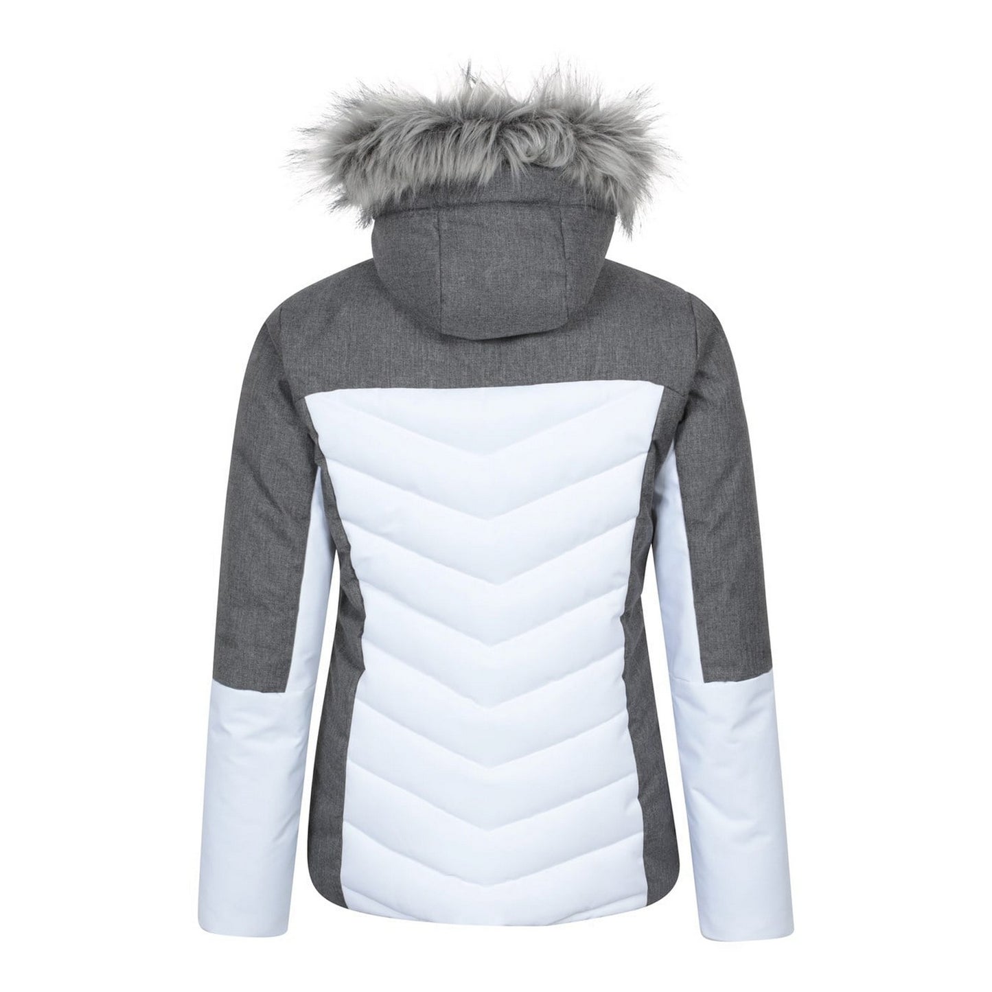 White - Lifestyle - Mountain Warehouse Womens-Ladies Padded Ski Jacket & Trousers Set