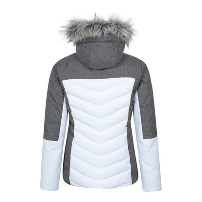 White - Lifestyle - Mountain Warehouse Womens-Ladies Padded Ski Jacket & Trousers Set