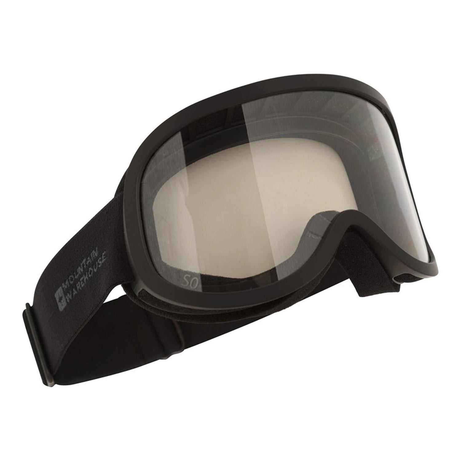 Black - Side - Mountain Warehouse Extreme Magnetic Ski Goggles
