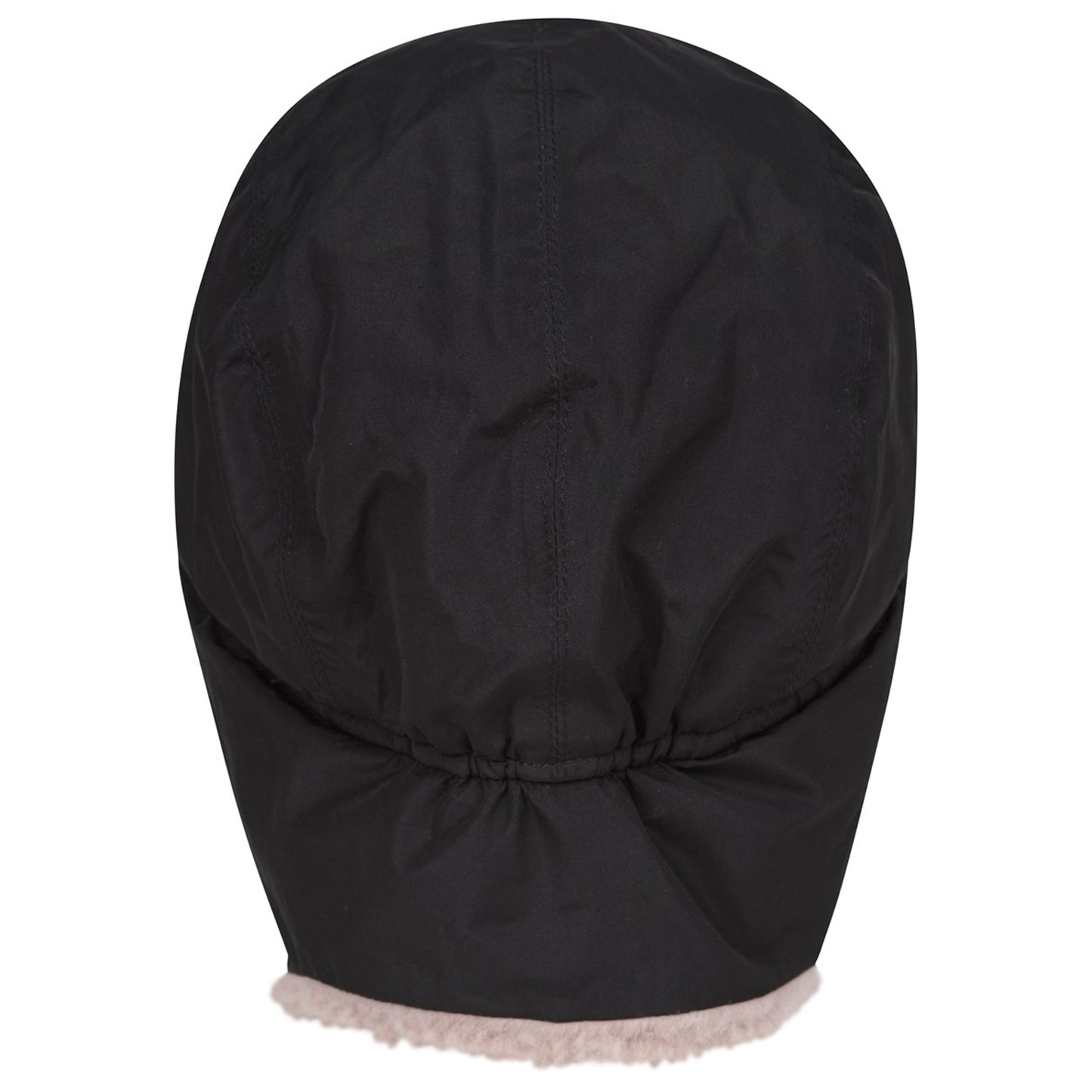 Black - Side - Mountain Warehouse Standard Waterproof Peaked Trapper Hat