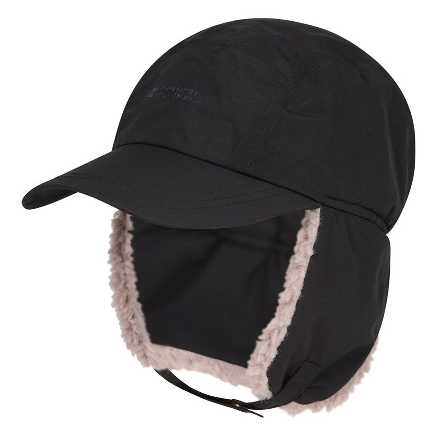 Black - Lifestyle - Mountain Warehouse Standard Waterproof Peaked Trapper Hat