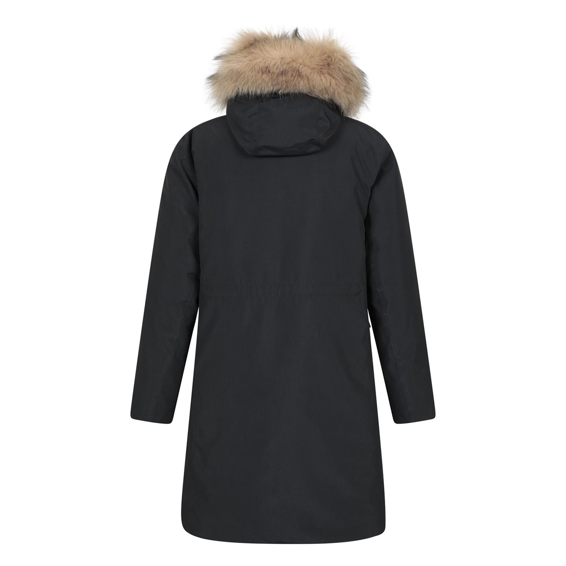 Black - Back - Mountain Warehouse Womens-Ladies Marlow Extreme Down Waterproof Parka