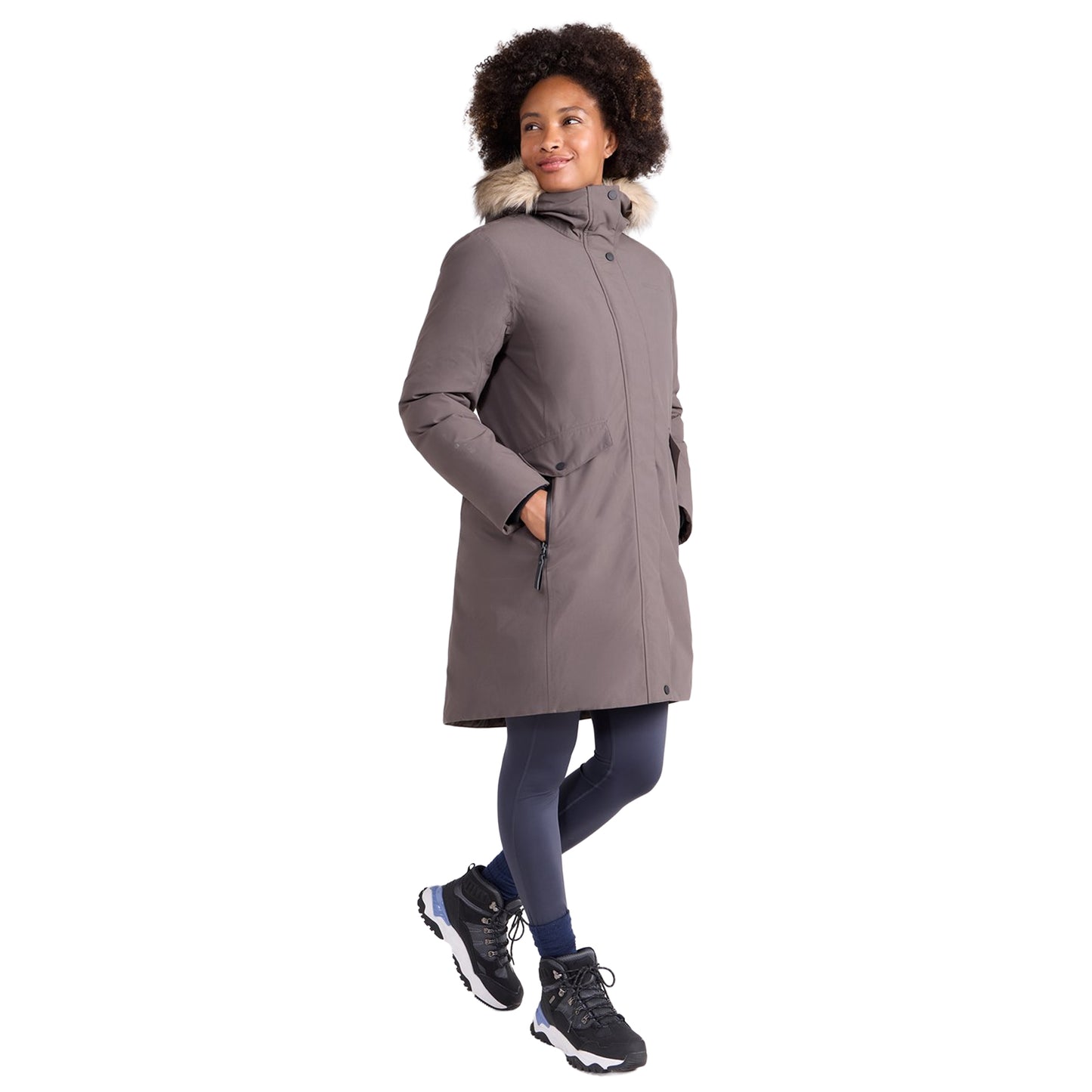 Grey - Lifestyle - Mountain Warehouse Womens-Ladies Marlow Extreme Down Waterproof Parka