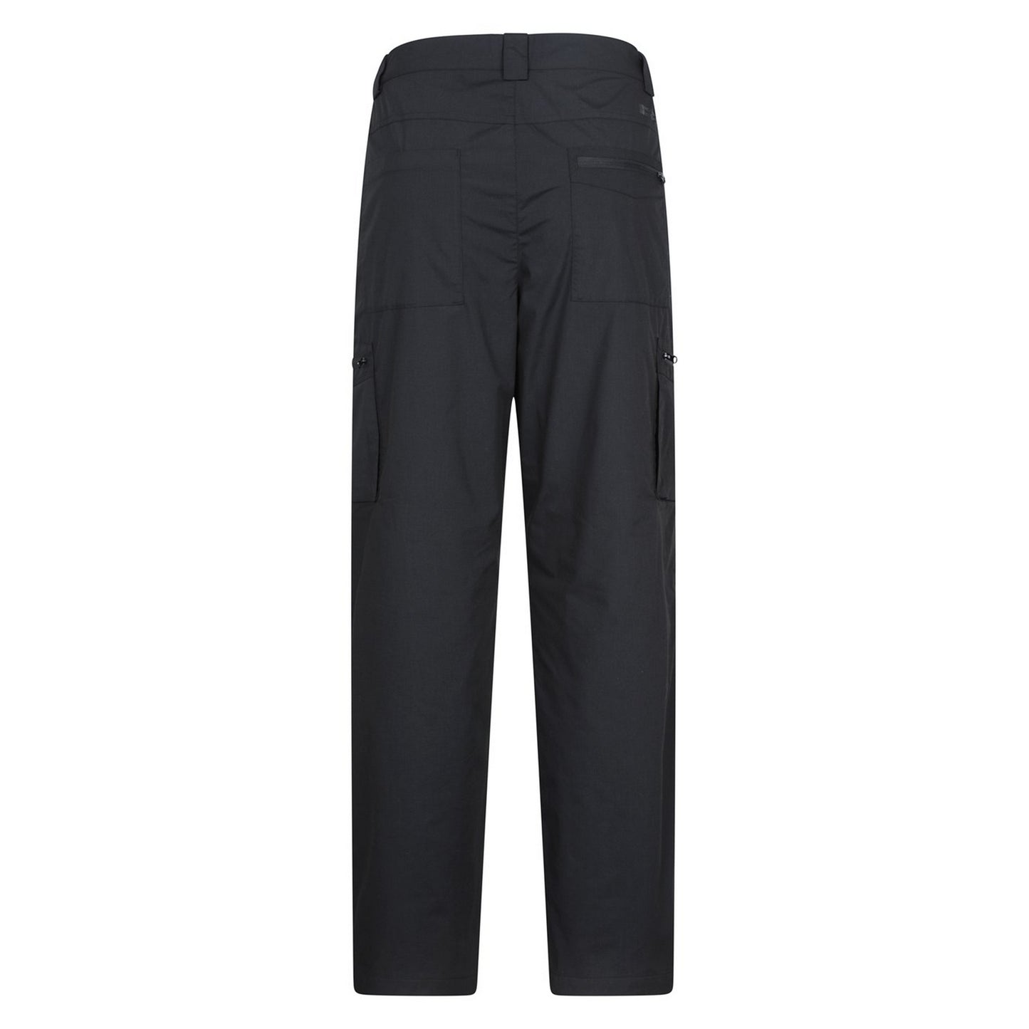 Black - Back - Mountain Warehouse Mens Delta Fleece Lined Regular Winter Trousers
