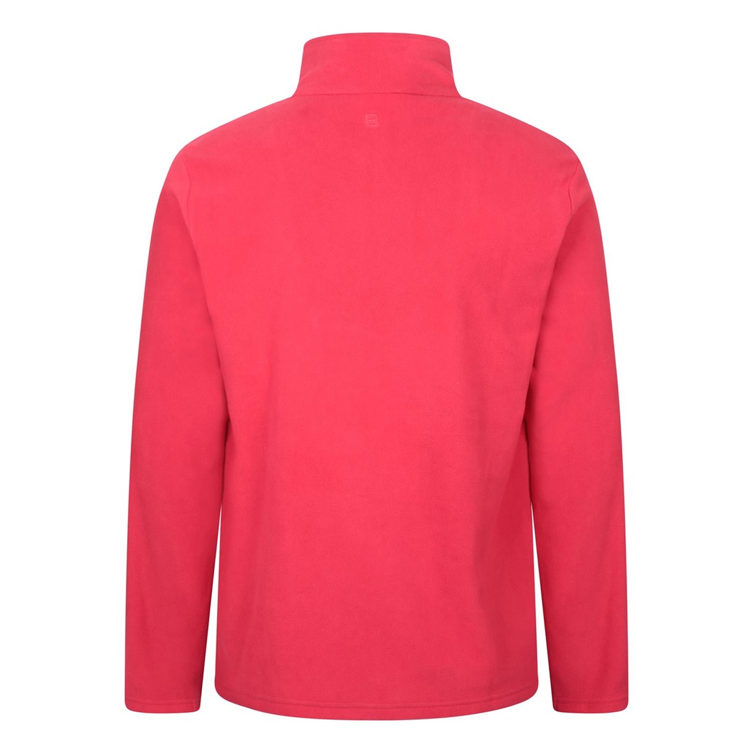 Active Red - Back - Mountain Warehouse Mens Camber II Half Zip Fleece
