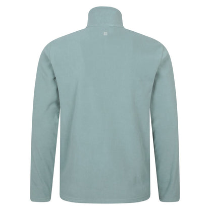 Pale Green - Back - Mountain Warehouse Mens Camber II Half Zip Fleece