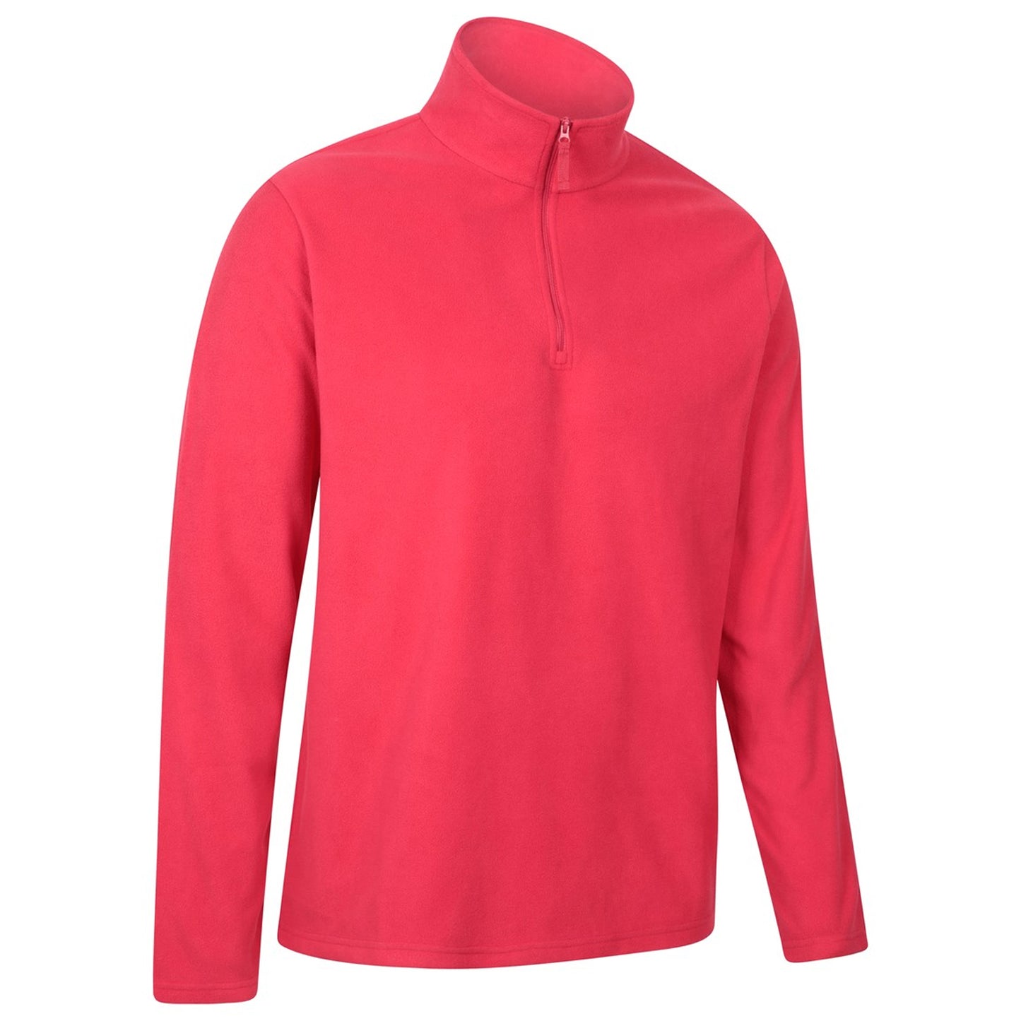 Active Red - Side - Mountain Warehouse Mens Camber II Half Zip Fleece