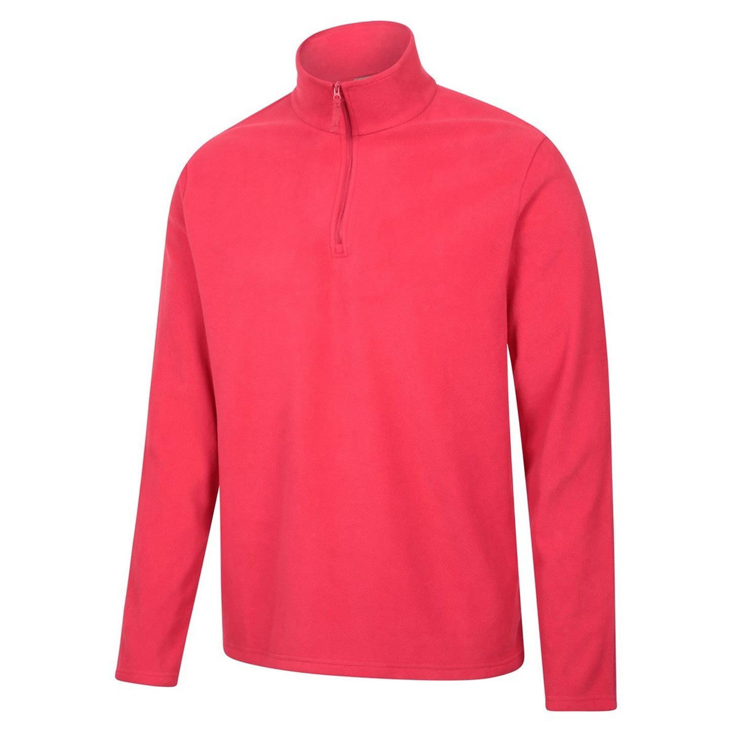 Active Red - Lifestyle - Mountain Warehouse Mens Camber II Half Zip Fleece