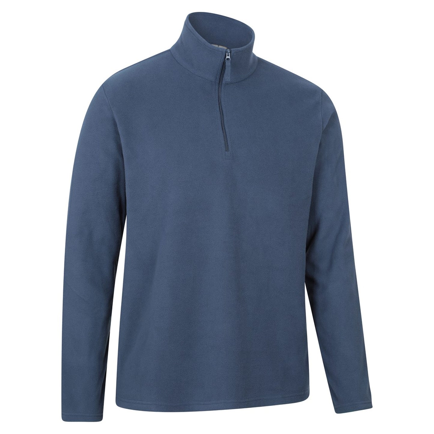 Blue - Side - Mountain Warehouse Mens Camber II Half Zip Fleece
