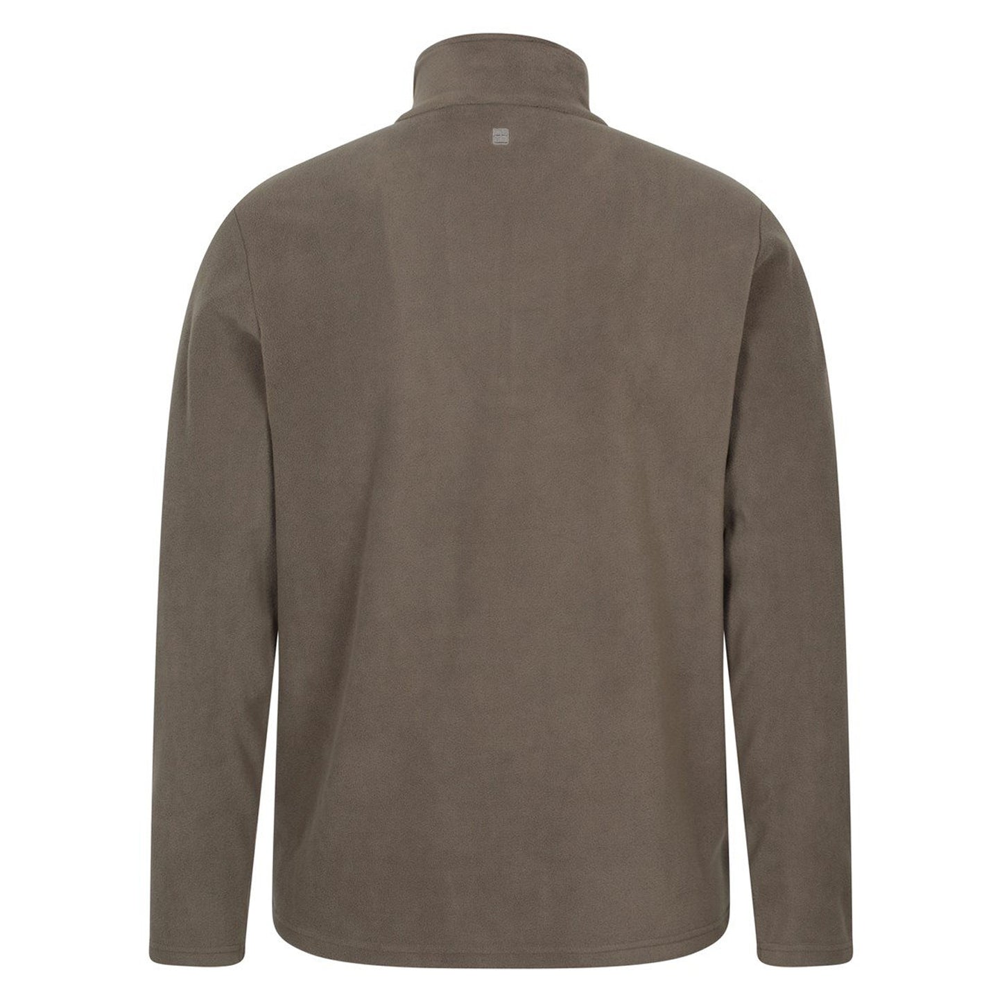 Light Brown - Back - Mountain Warehouse Mens Camber II Half Zip Fleece