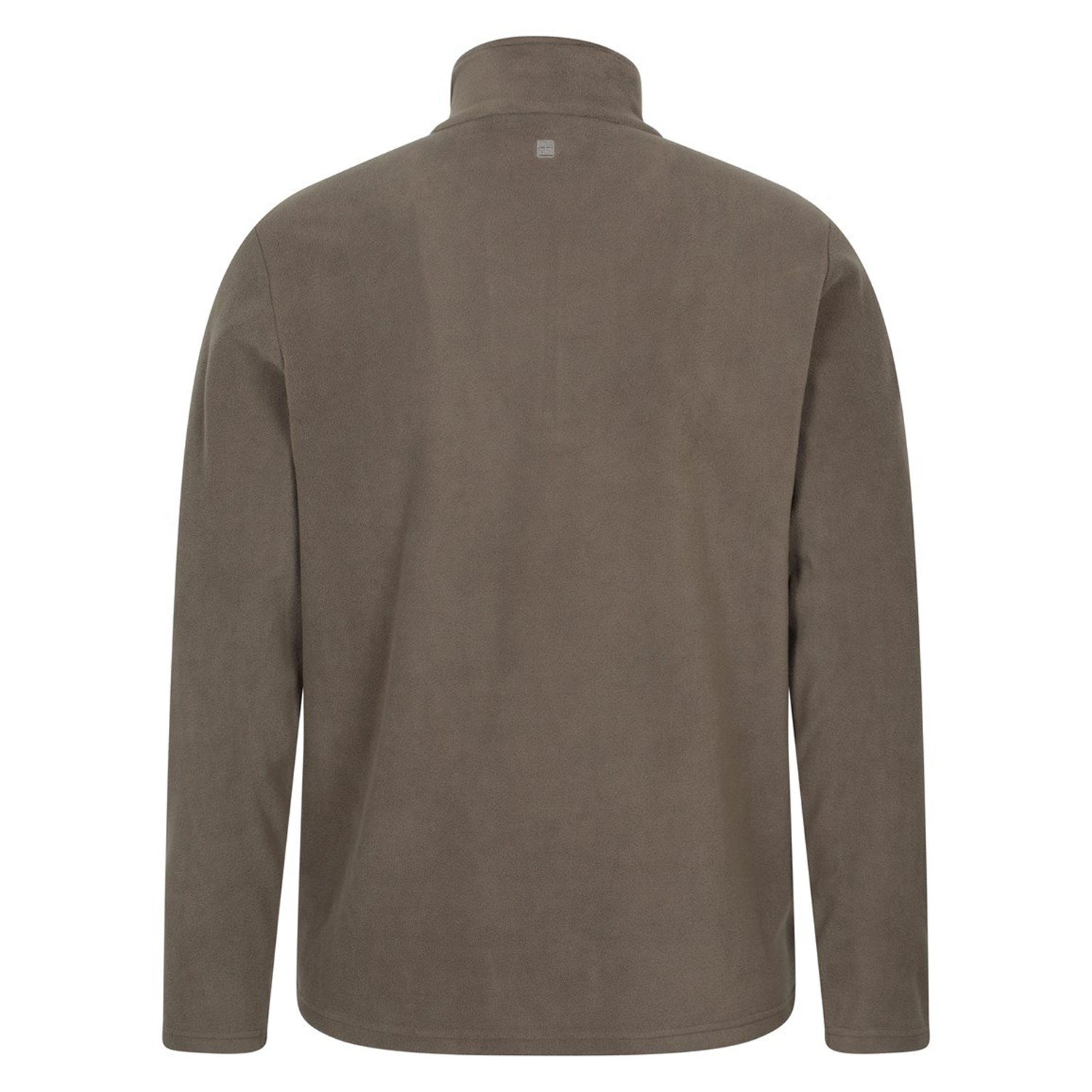 Light Brown - Back - Mountain Warehouse Mens Camber II Half Zip Fleece