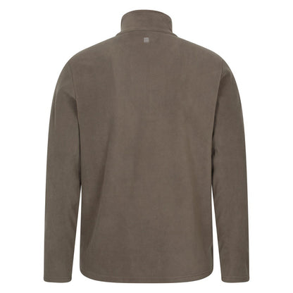 Light Brown - Back - Mountain Warehouse Mens Camber II Half Zip Fleece
