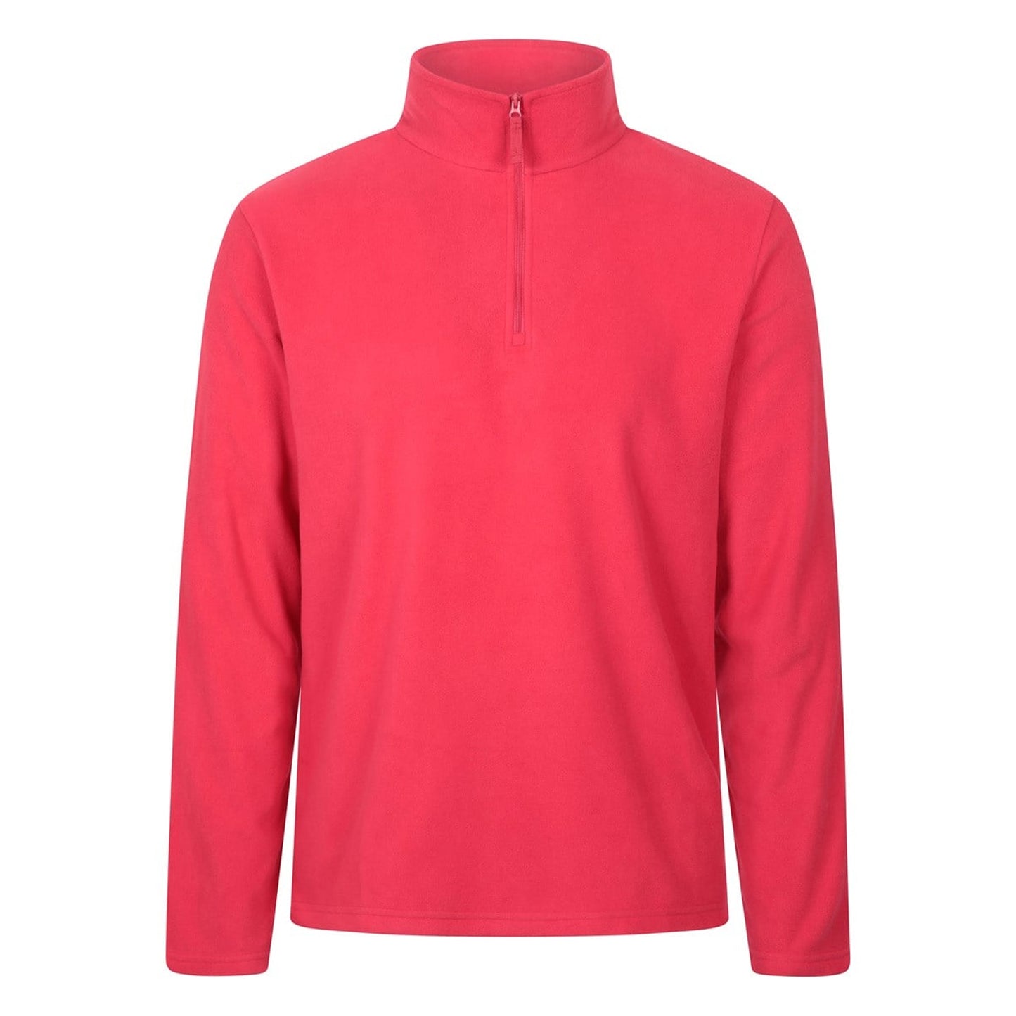 Active Red - Front - Mountain Warehouse Mens Camber II Half Zip Fleece