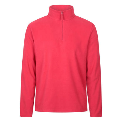 Active Red - Front - Mountain Warehouse Mens Camber II Half Zip Fleece