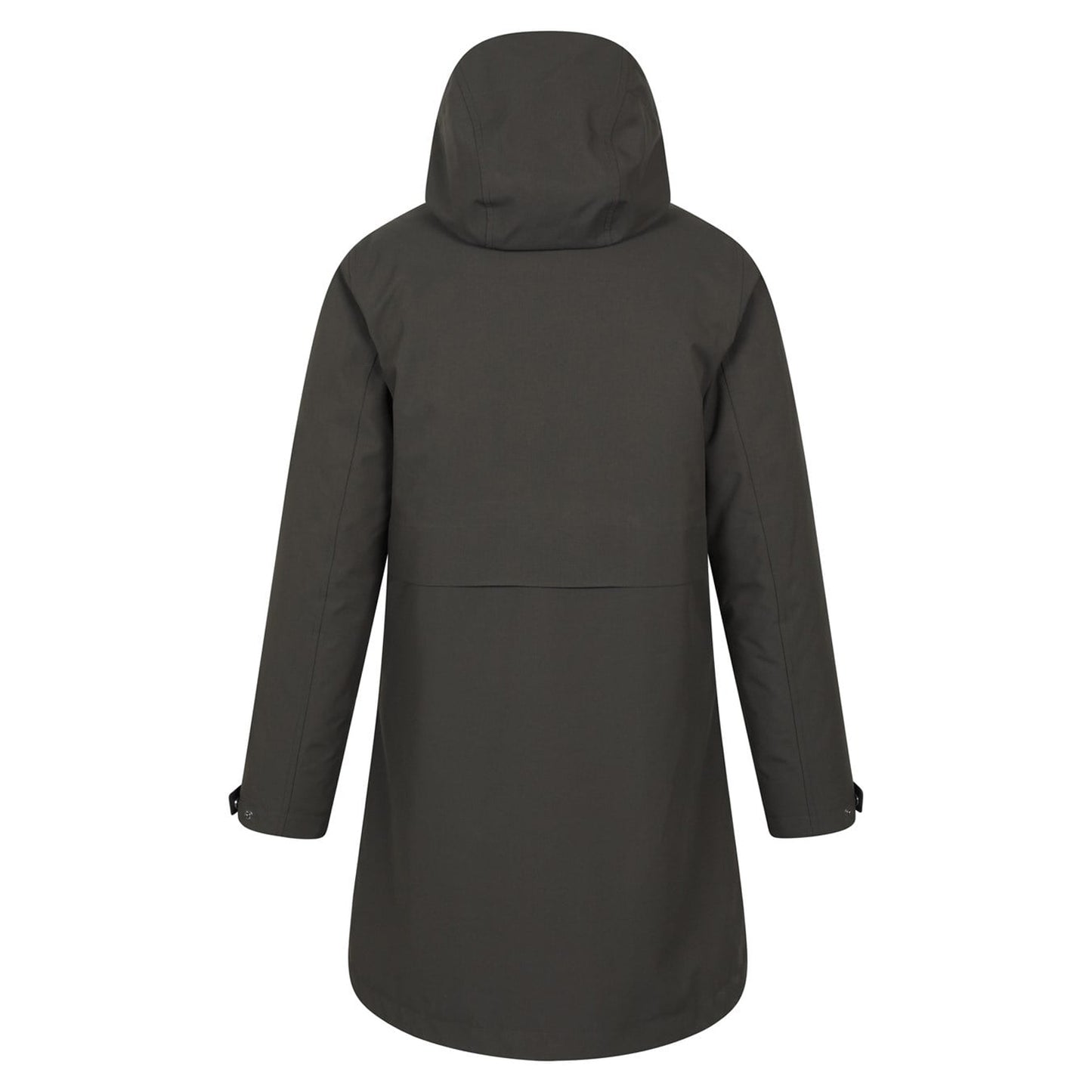 Khaki Green - Back - Mountain Warehouse Womens-Ladies Luna 3 in 1 Long Waterproof Jacket