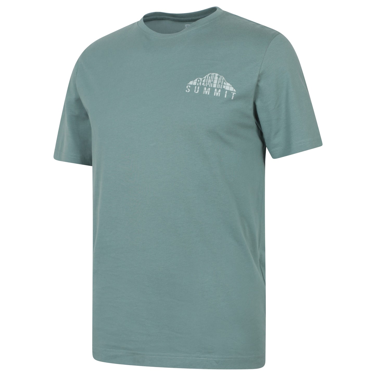 Green - Side - Mountain Warehouse Mens Reach The Summit Graphic T-Shirt