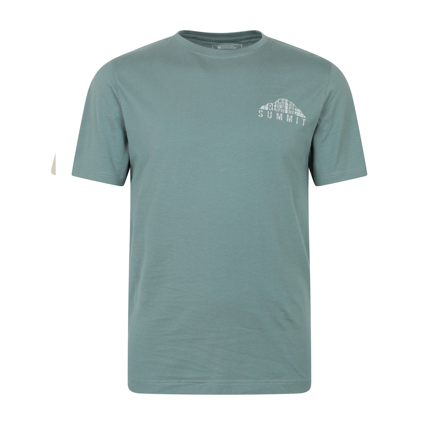 Green - Front - Mountain Warehouse Mens Reach The Summit Graphic T-Shirt